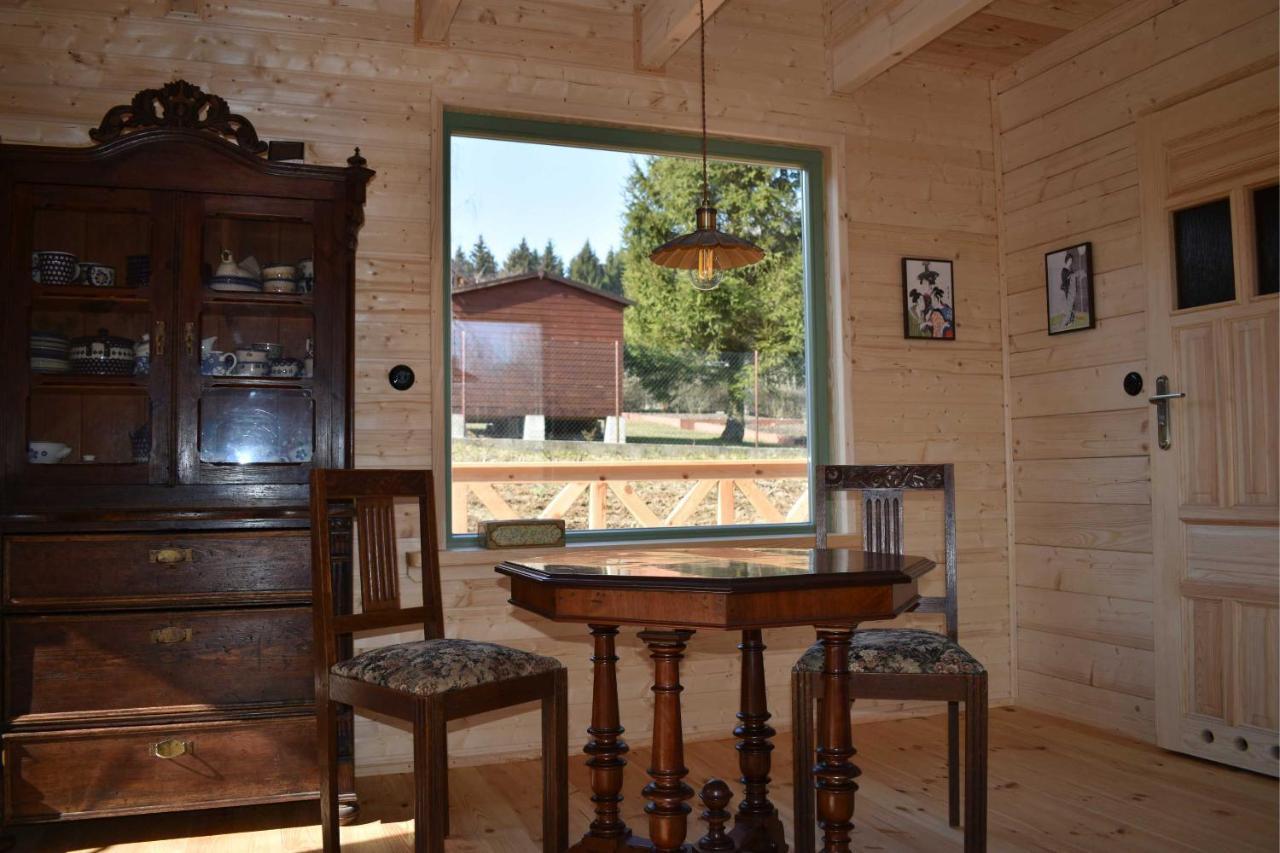 Ogrod Shinrin Yoku Villa Srokowo Exterior foto